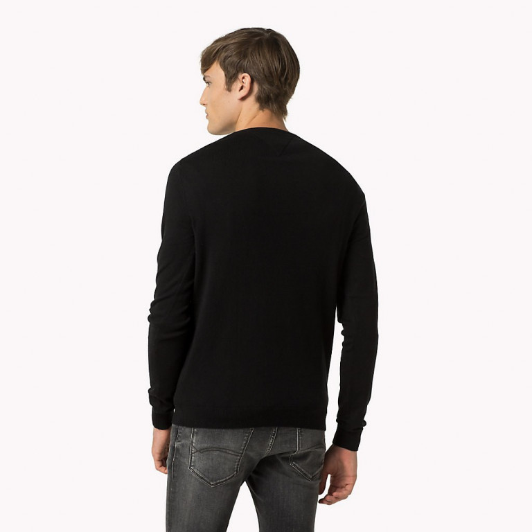 TOMMY HILFIGER pánský svetr černý 1957888889 078 č.2