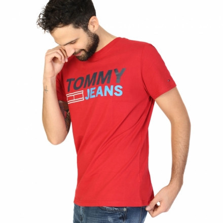 TOMMY HILFIGER pánské červené tričko č.2