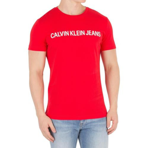 Calvin Klein pánské tričko červené č.1