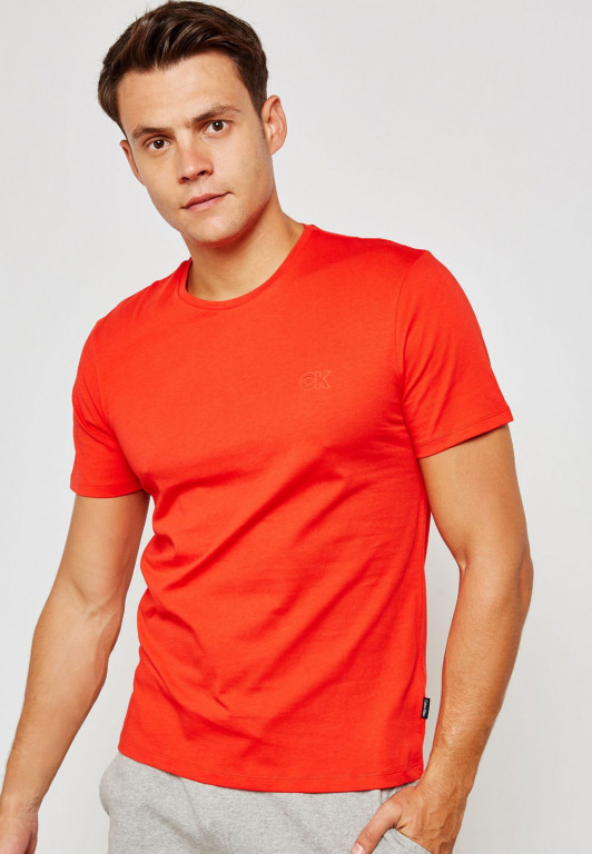 Calvin Klein pánské tričko červené č.1