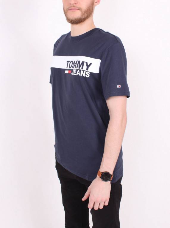 TOMMY HILFIGER pánské tmavě modré tričko č.3