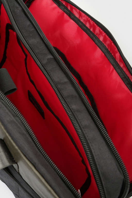 Pepe Jeans pánská šedá taška na notebook BRAND ADAP LAPTOP SATCHEL č.4