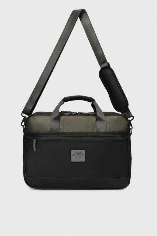 Pepe Jeans pánská šedá taška na notebook BRAND ADAP LAPTOP SATCHEL č.5