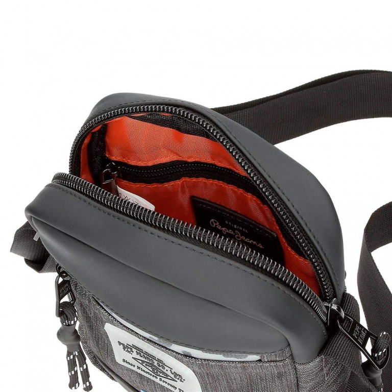 Pepe Jeans pánská šedá taška přes rameno Raw shoulder bag č.5