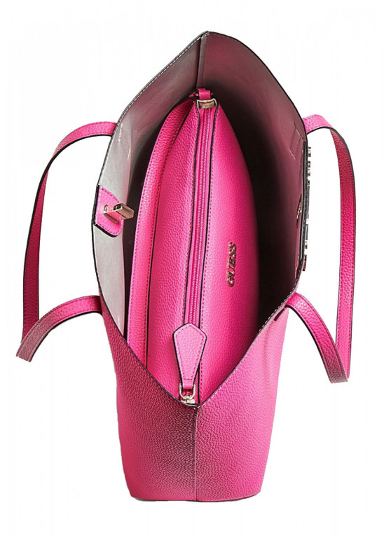 GUESS růžová kabelka UPTOWN CHIC č.3