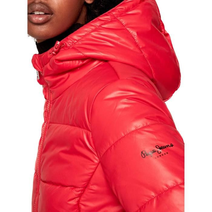 Pepe Jeans dámský červený kabát TAMI č.3