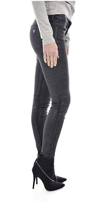 GUESS dámské černé pruhované kalhoty č.3