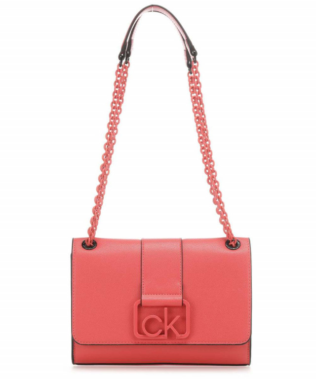 Calvin Klein korálová kabelka Signature Conv Crossbody č.1