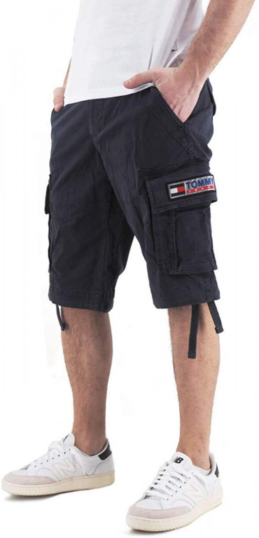 Tommy Jeans pánské tmavě modré kraťasy CARGO SHORT č.1