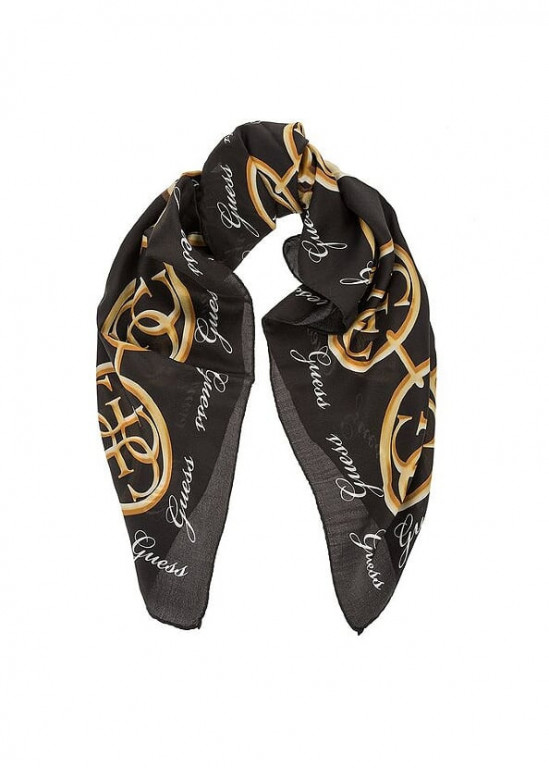 GUESS dámský černý šátek č.1