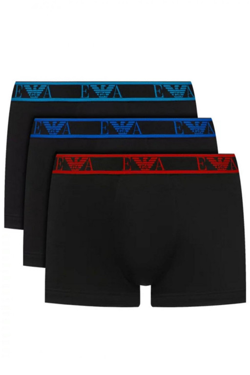 Emporio Armani pánské černé boxerky - 3 ks č.1