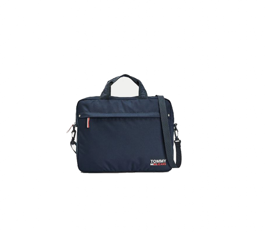 Tommy Jeans pánská tmavě modrá brašna na laptop TJM CAMPUS BOY COMPUTER BAG č.1