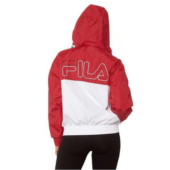 FILA dámská červeno bílá bunda RAY č.3