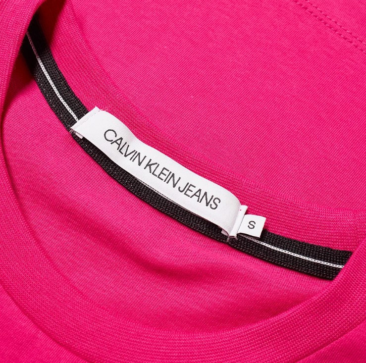 Calvin Klein pánské tričko party pink INSTITUTIONAL CHEST LOGO SS TEE č.4