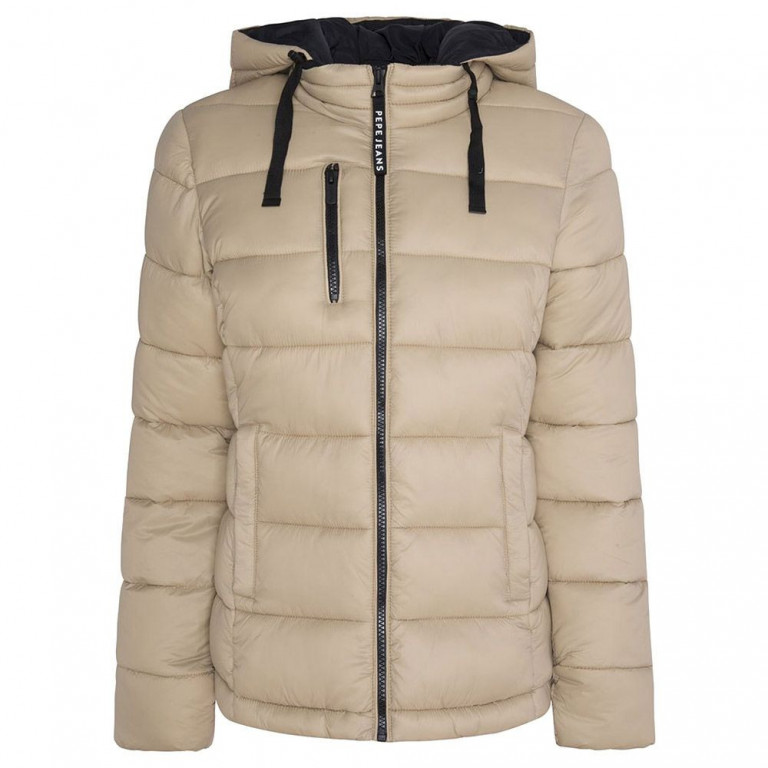 Pepe Jeans dámská béžová zimní bunda CATA č.2