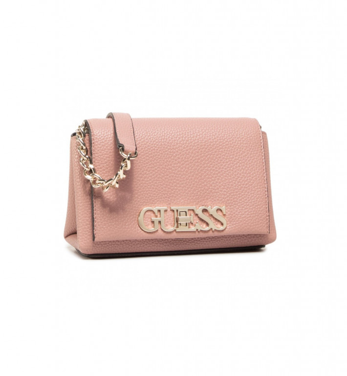 GUESS dámská růžová crossbody kabelka UPTOWN CHIC MINI CROSSBODY č.1