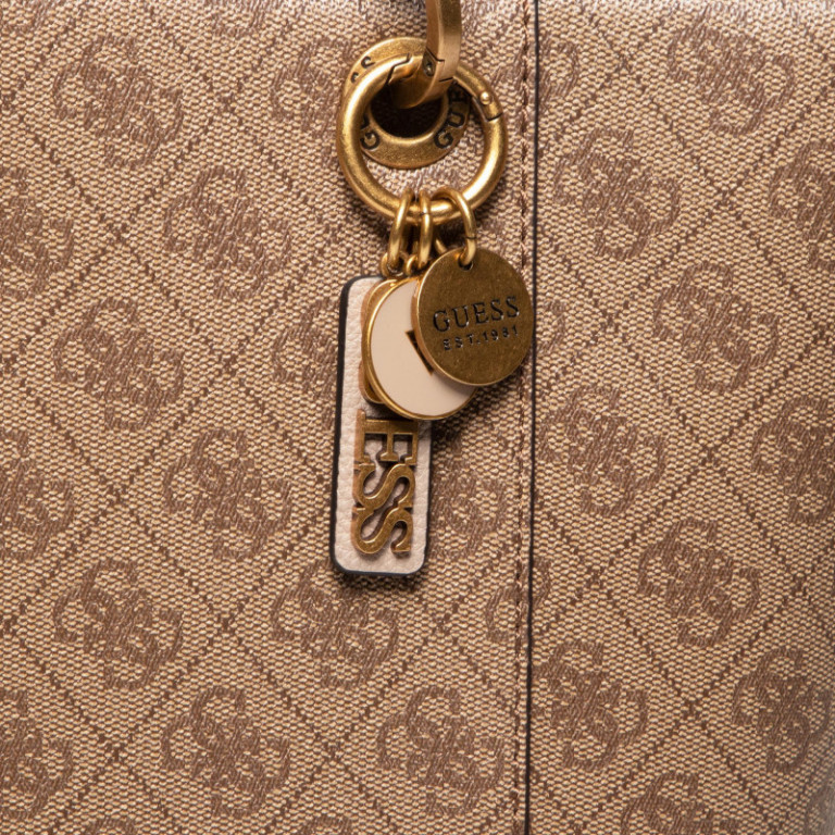 GUESS dámská světle hnědá kabelka NOELLE ELITE TOTE č.2