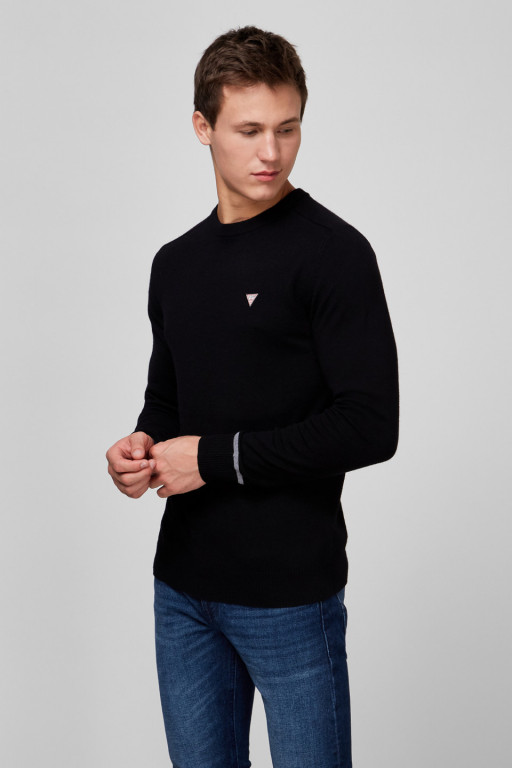 GUESS pánský černý svetr č.1