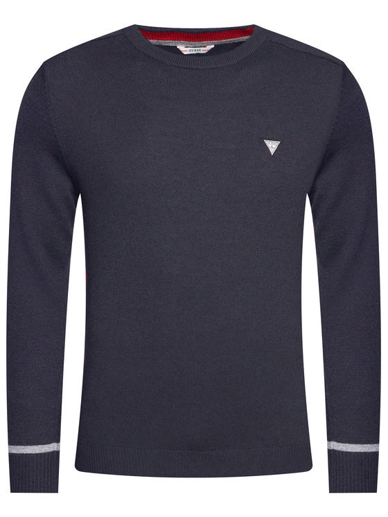 GUESS pánský modrý svetr č.2