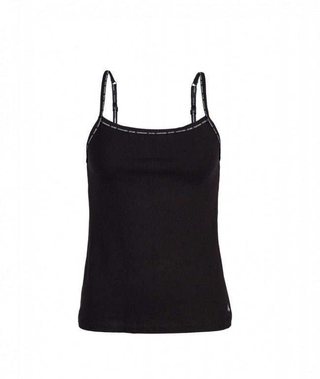 CALVIN KLEIN dámské černé tílko CAMISOLE 2PK - 2 ks v balení č.2