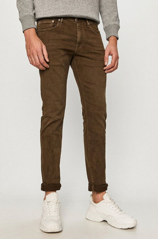 Pepe Jeans pánské hnědé džíny Stanley č.1