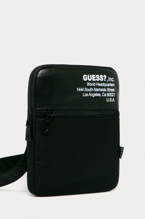 GUESS pánská černá crossbody Massa Smart č.1