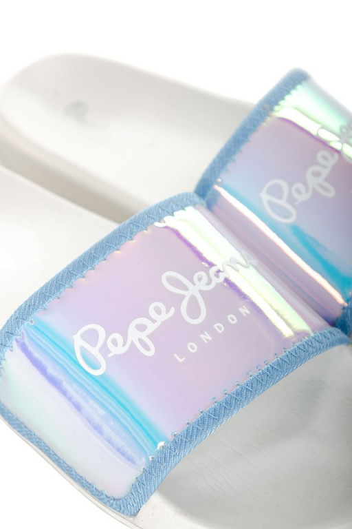 Pepe Jeans dámské metalické pantofle SLIDER CORNY č.6