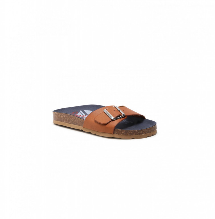 Pepe Jeans dámské hnědé pantofle OBAN FLAP č.1