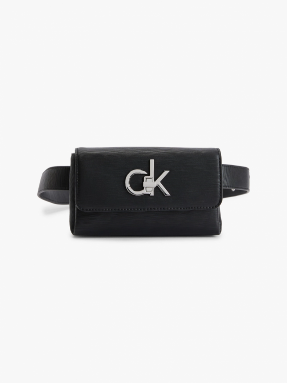 Calvin Klein dámská černá ledvinka BELTBAG EYELETS č.1