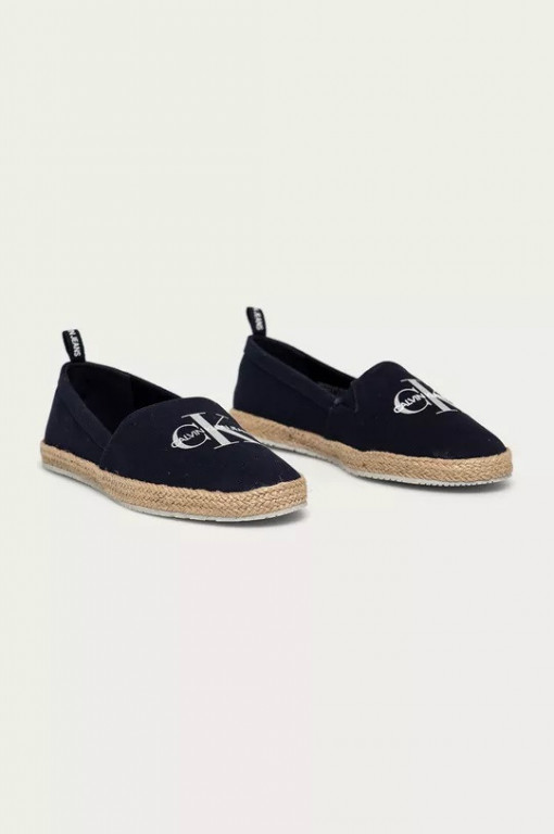 Calvin Klein dámské černé espadrilky ESPADRILLE PRINTED CO č.1