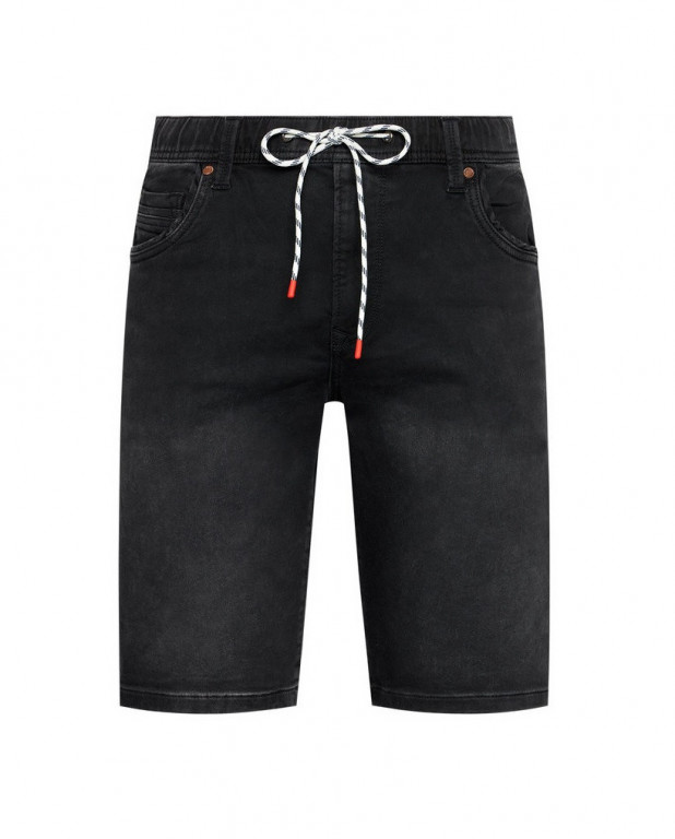 Pepe Jeans pánské denim černé kraťasy JAGGER SHORT BLACK č.1