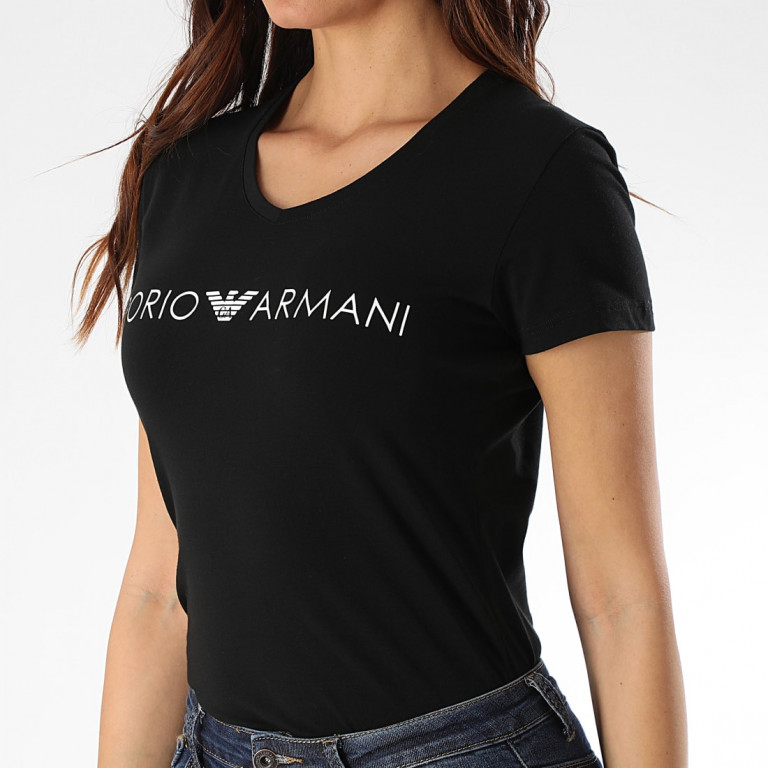 Emporio Armani dámské černé tričko č.2