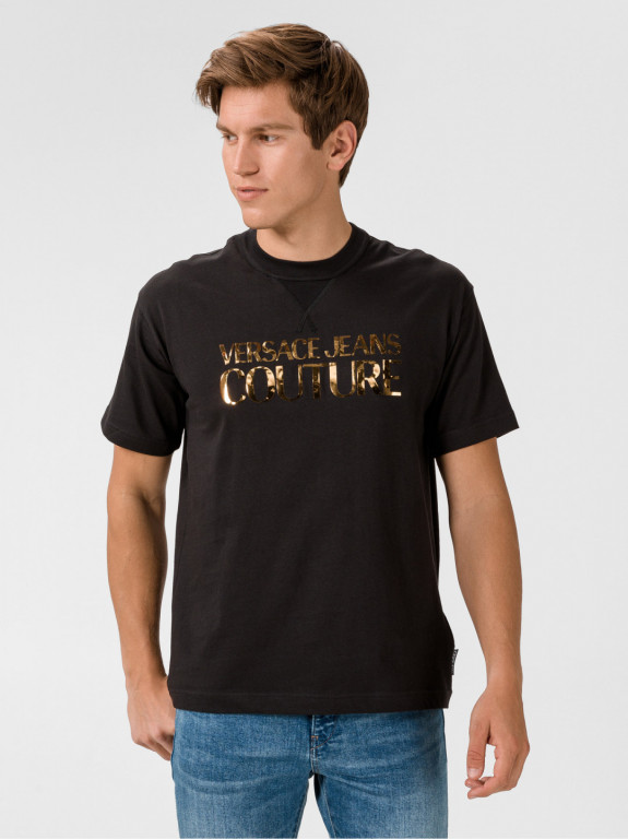 VERSACE JEANS pánské černé tričko č.1