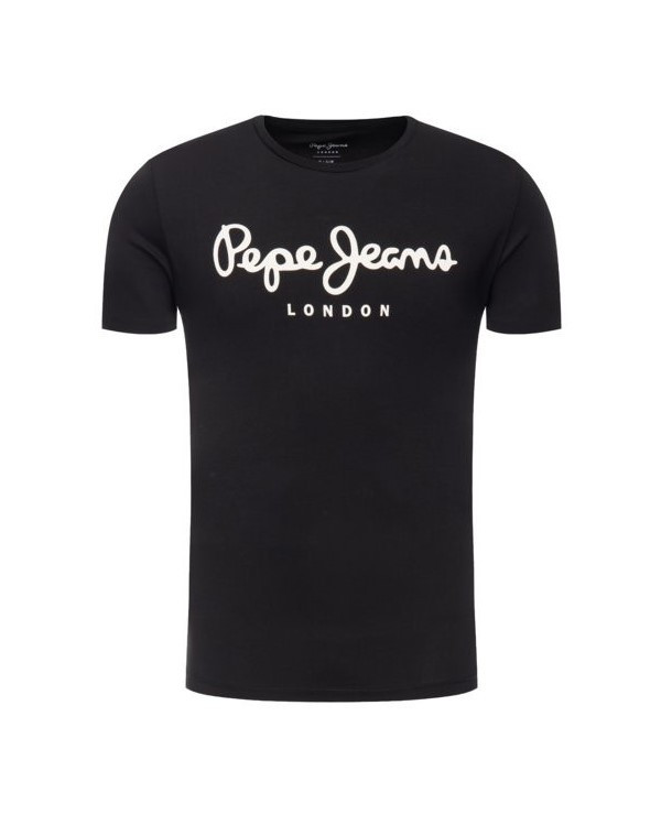 Pepe Jeans pánské černé tričko ORIGINAL STRETCH č.3