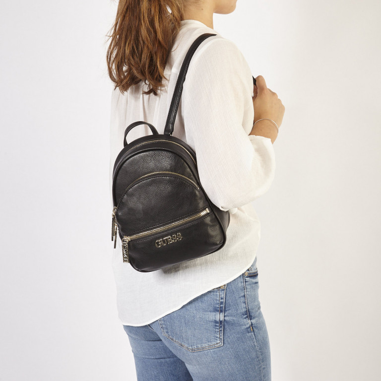 GUESS dámský černý batoh MANHATTAN č.3