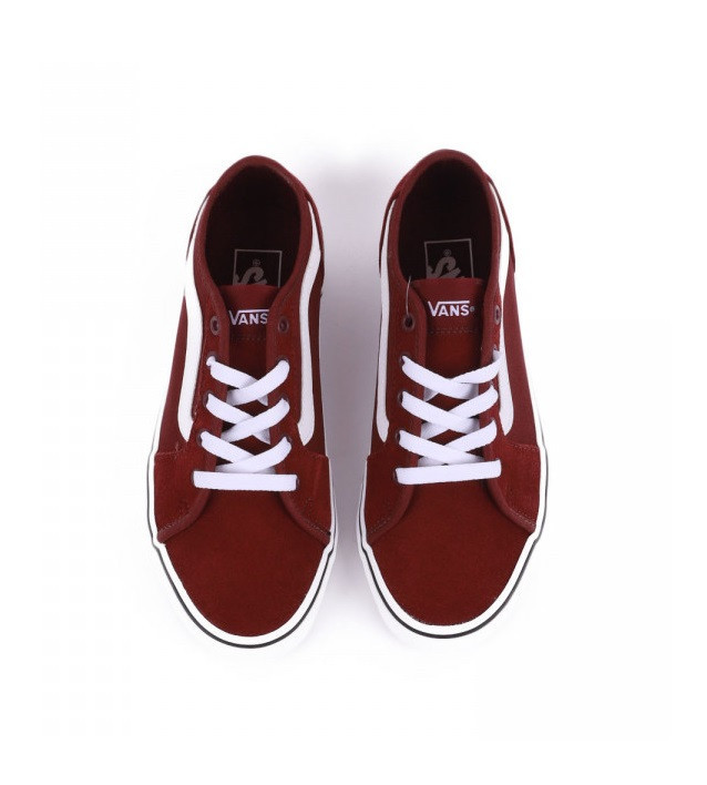 VANS dámské vínové tenisky WM Filmore Decon č.2