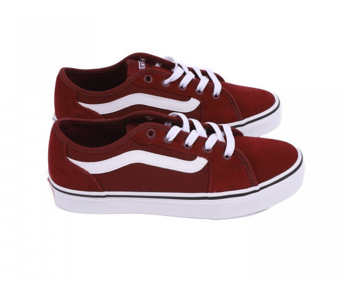 VANS dámské vínové tenisky WM Filmore Decon č.3