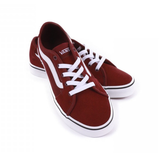 VANS dámské vínové tenisky WM Filmore Decon č.5