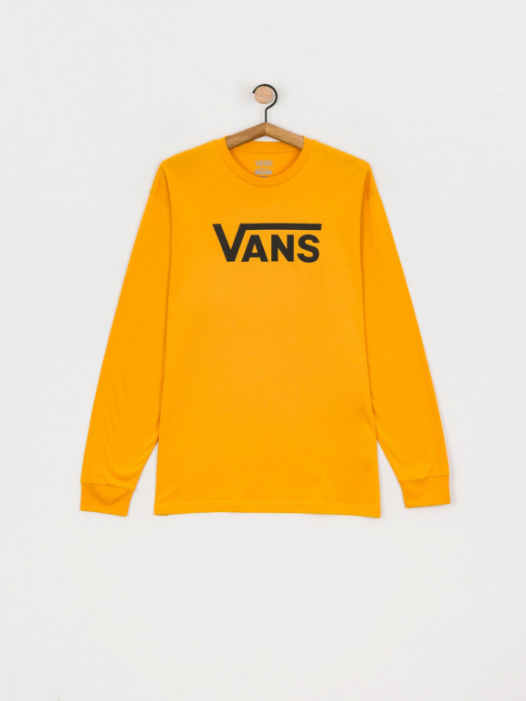 VANS pánské žluté tričko s dlouhým rukávem MN VANS CLASSIC č.3