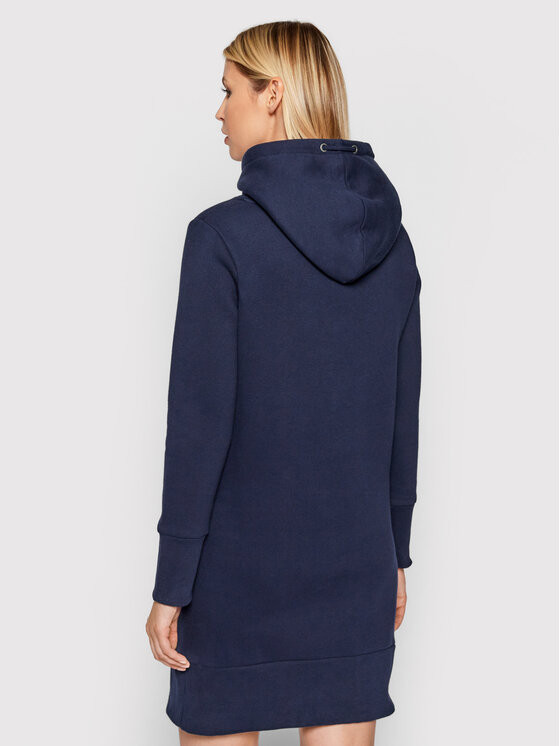 Pepe Jeans dámské tmavě modré mikinové šaty GISELA č.3