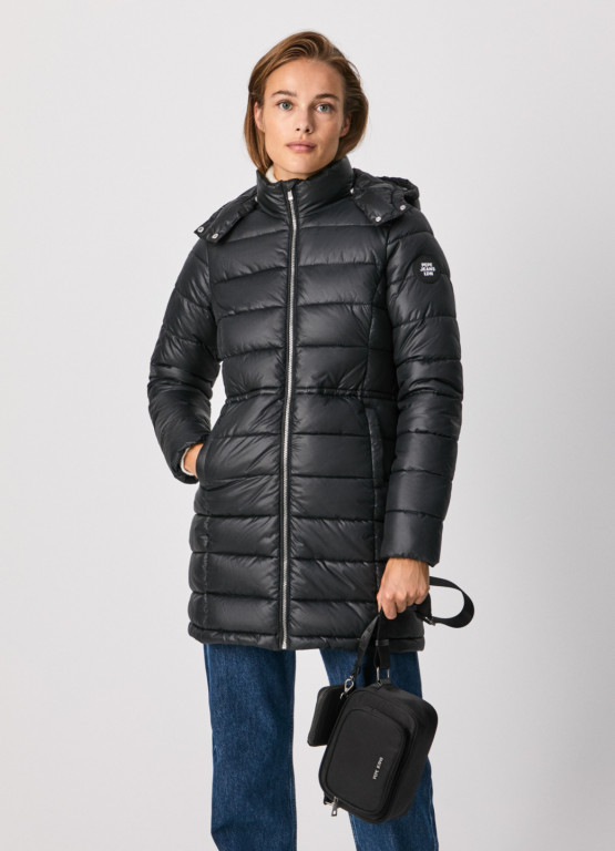 Pepe Jeans dámský černý kabát EILEEN č.1