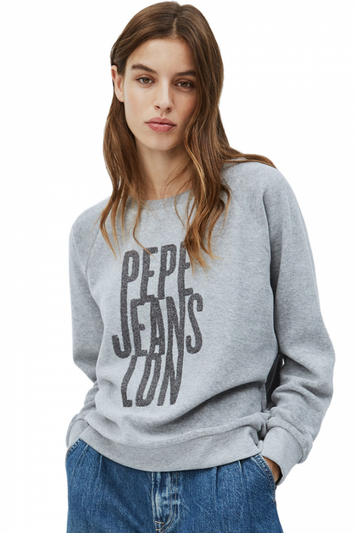 Pepe Jeans dámská šedá mikina MADELYN č.1