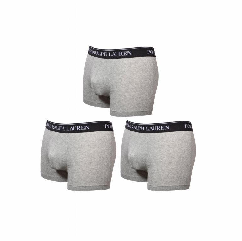Polo Ralph Lauren pánské šedé boxerky - 3 kusy v balení č.2